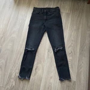 BDG crop twig high rise jeans